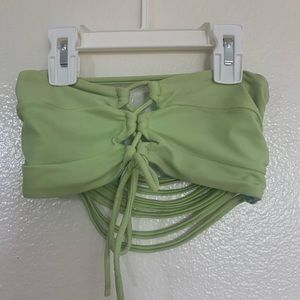 Strapless bikini top